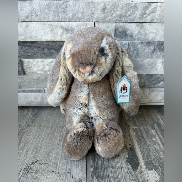 NWT Jellycat Woodland Babe Bunny Plush Retired  11” - Picture 3 of 9